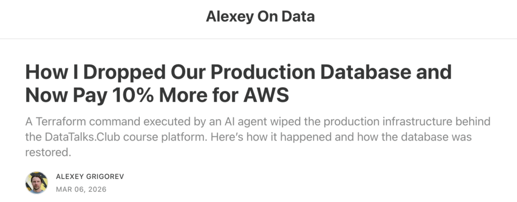 Automation without supervision